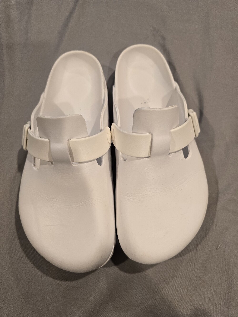 Birkenstock Unisex Boston Eva Clog White Size Mens 5/Womens 7
